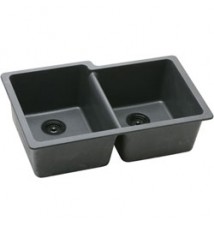 Elkay  "Gourmet E- Granite" Undermount Double Bowl Kitchen Sink